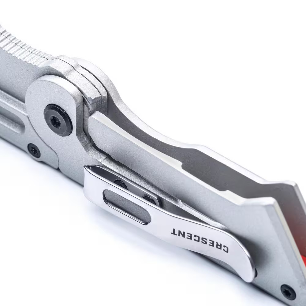 Compact Folding Utility Knife with Quick Change Blade