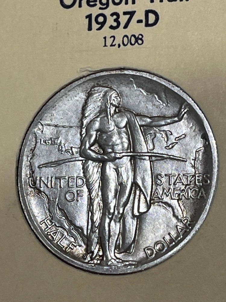 1938-S Oregon Commemorative Half Dollar