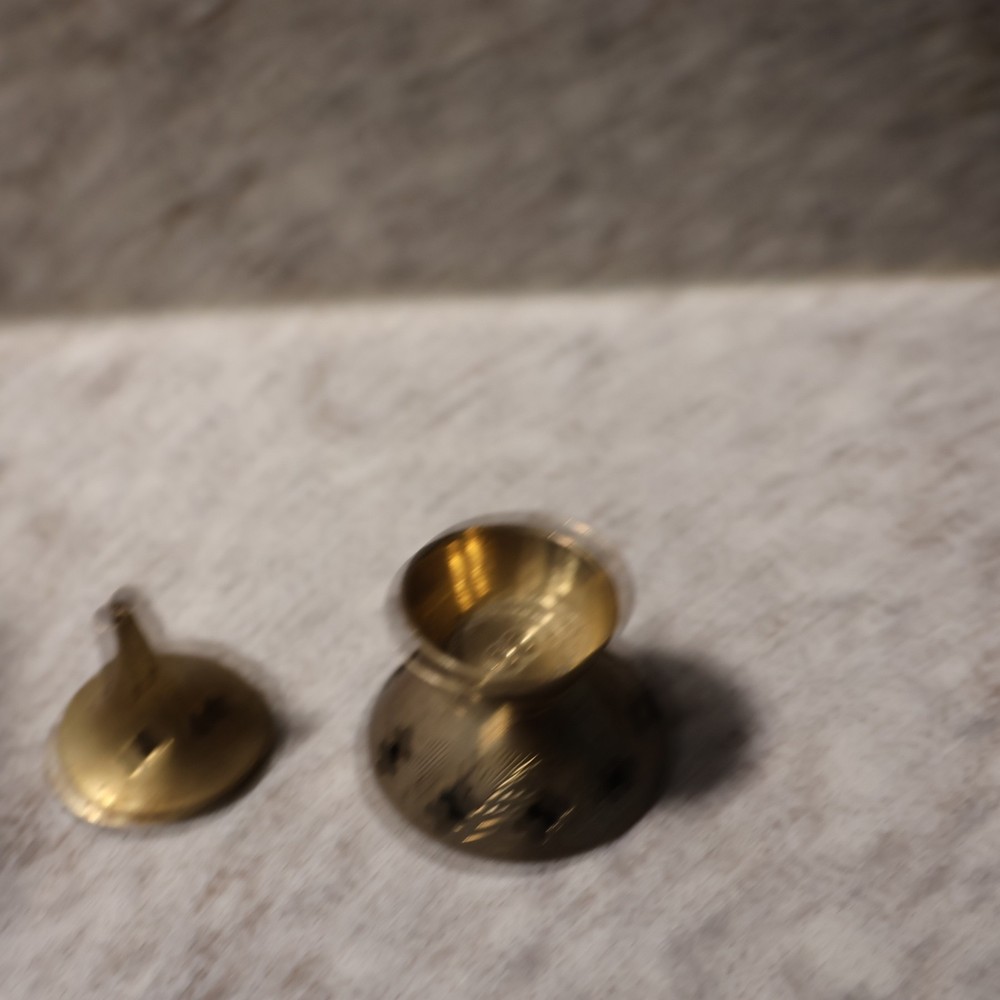 Brass Incense Burner, 2 1/2" tall.