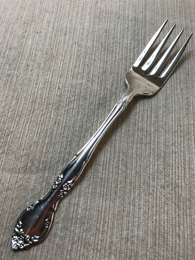 Affection Oneida Silverplate 6-3/4 Inch Salad Fork Very Nice