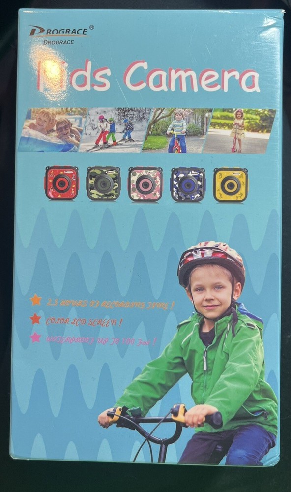 Prograce Kids Camera Color Yellow