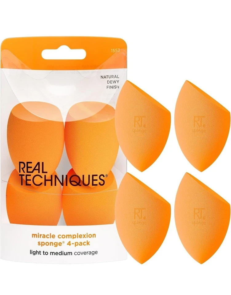 Real Techniques Miracle Complexion Sponge - 4 Count