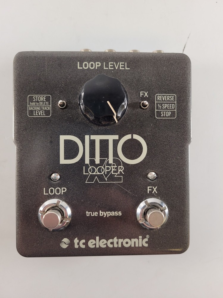 TC Electronics Ditto x2 Looper Effects Pedal Phrase Sampler