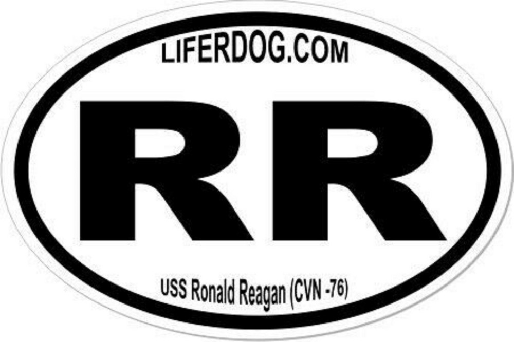 4x6 USN  RONALD REAGAN (CVN-76)  STICKER