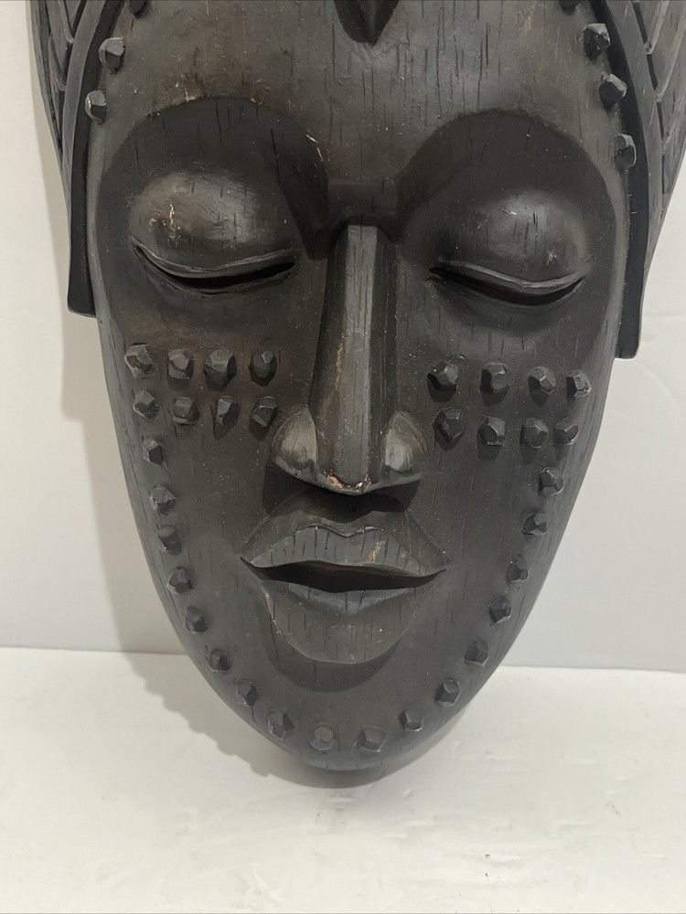 Tiki face abs plastic mold 13” L plaster concrete casting mould