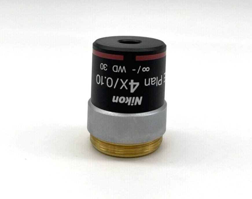 Nikon Microscope Objective E Plan 4x/0.10 for E200