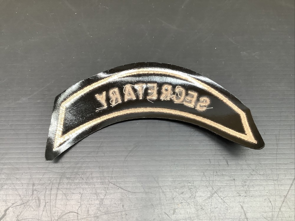 HARLEY DAVIDSON HARLEY OWNERS GROUP Secretary PATCH