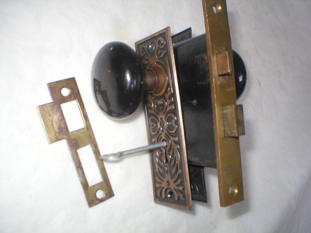 Antique Victorian Era Door Hardware