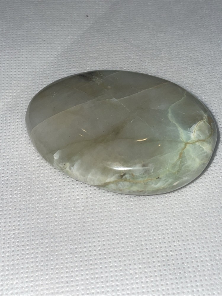 Green Moonstone Handstone 90 Grams