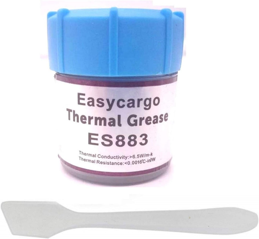 Easycargo 20Gr 6.5 W/M-K Thermal Compound Paste, Nano-Compound Based High Perfor