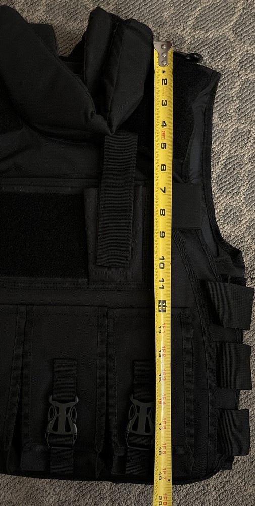 Matrix Tactical Systems Adjustable Vest Black