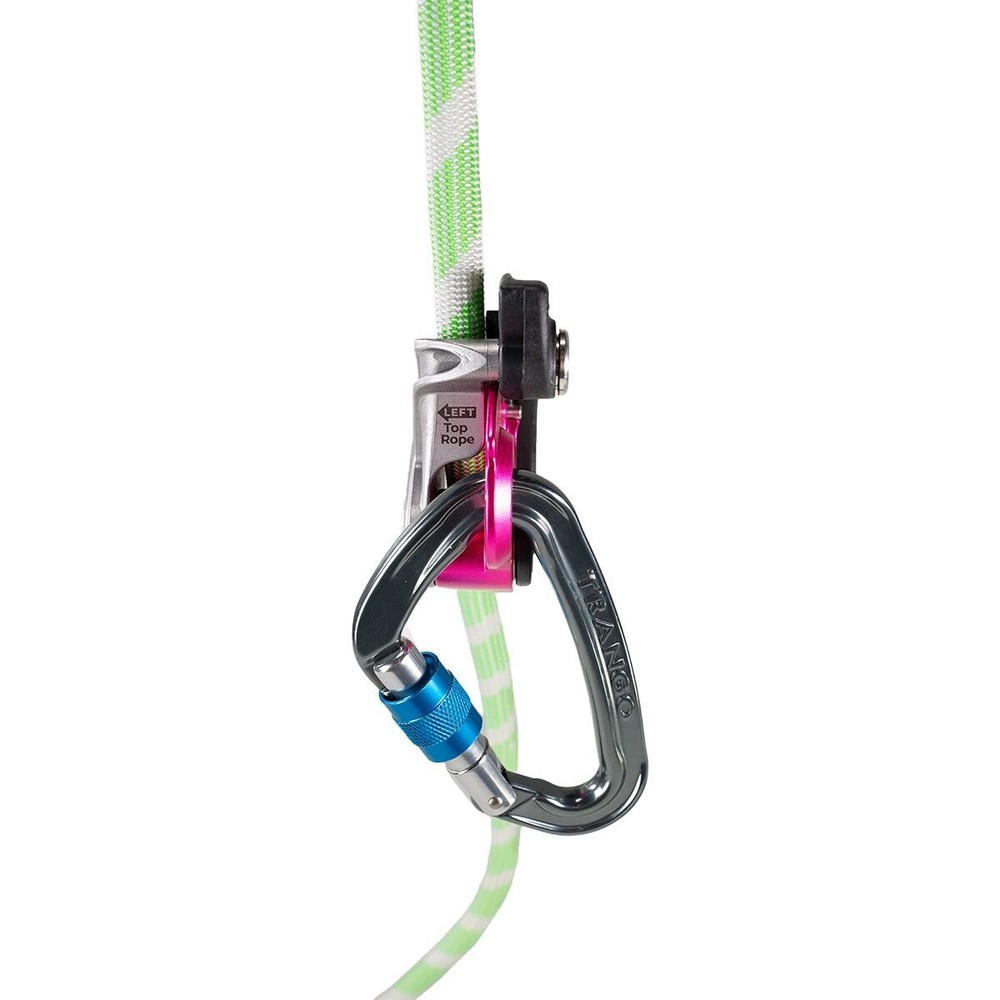 Trango Vergo Belay Device Magenta, One Size
