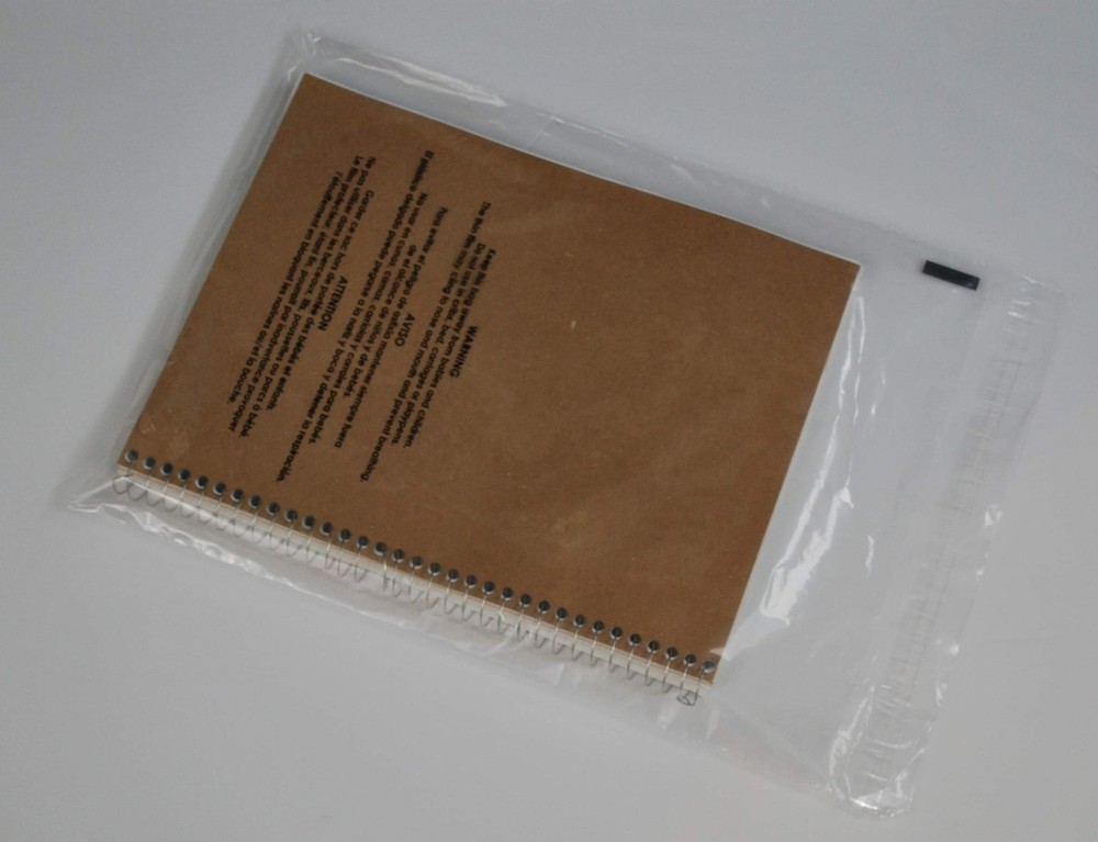 6x9 100 Poly Bags Resealable Suffocation Warning Clear Merchandise 1.5