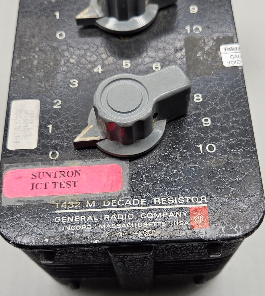 GENERAL RADIO 1432-M Decade Resistor