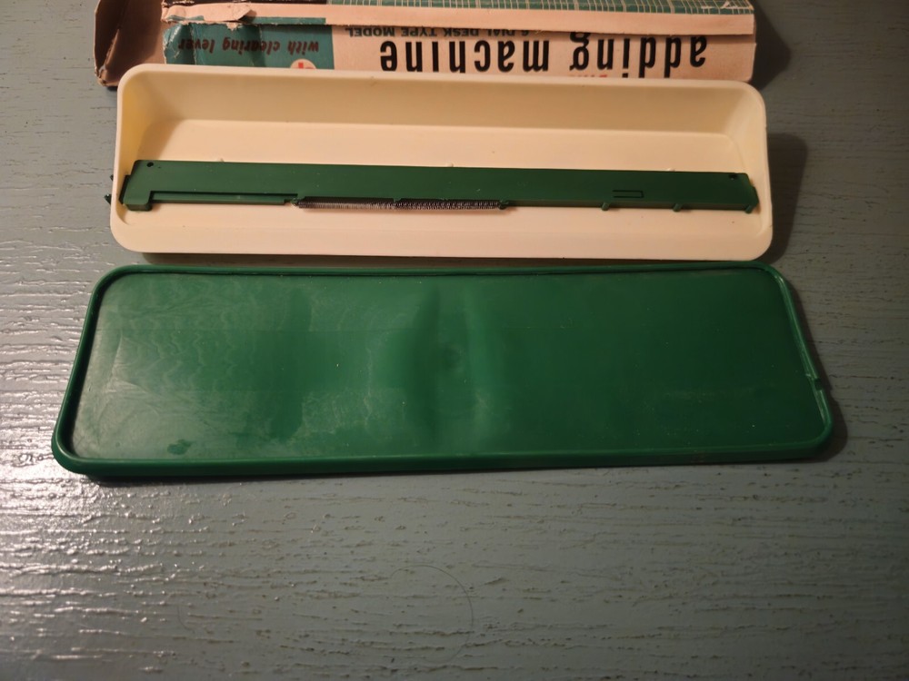 Vintage Sterling 6 Dial Dial-A-Matic Adding Machine-Good