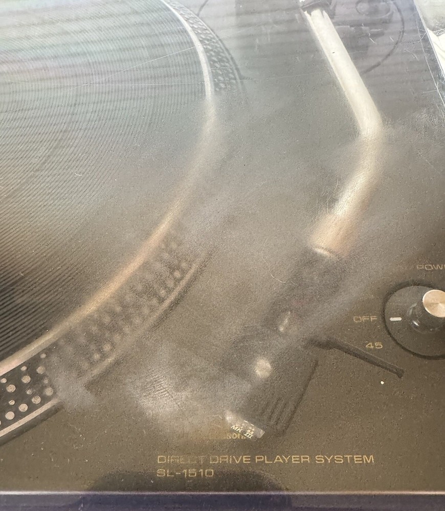 Vintage Technics SL-1510 Direct Drive Turntable WORKING