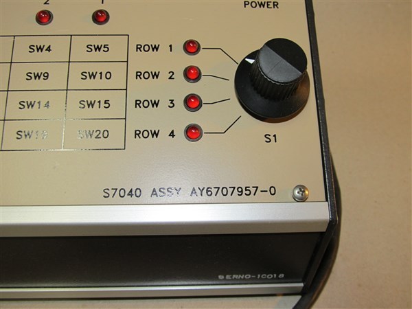 RSL Electronics M94 Muzzle Velocity System (MVS) Keyboard Tester Part # AY670795