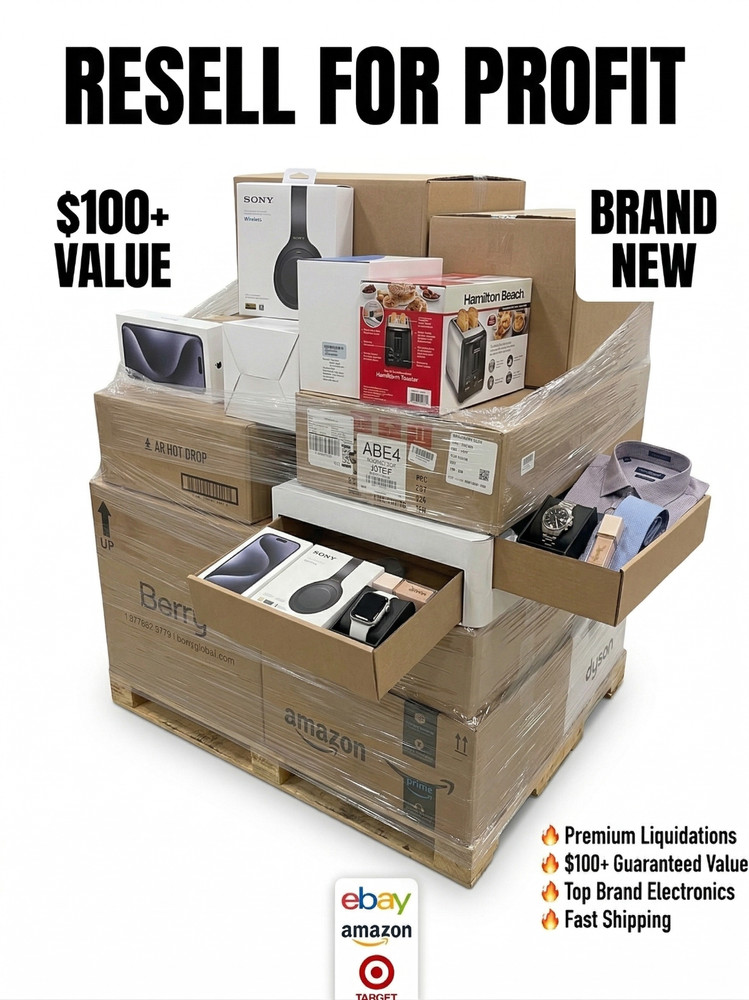 Amazon Walmart Overstock Box – Random Mixed Lots