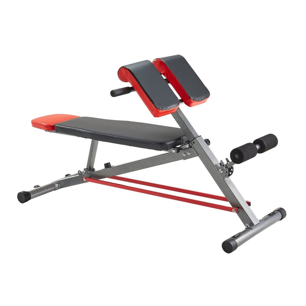 660lb Versatile Back Extension Bench with Adjustable Arm & Core Setup