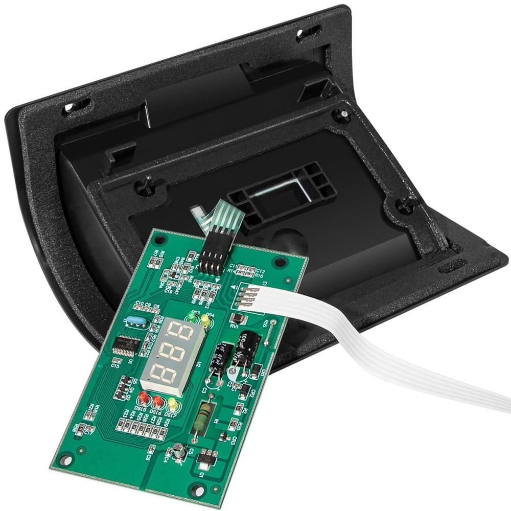 Bezel / Touchpad Assembly for Hayward H-Series, w/Door, Blue (FDXLBKP1932)