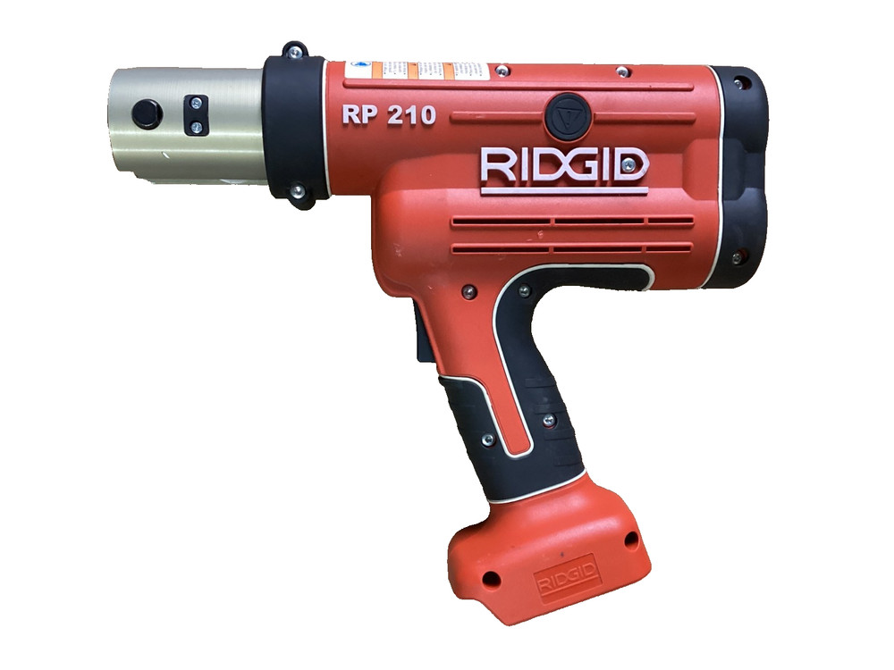 RIDGID RP 210 Compact Press Tool 18V Tested & Working Green Light USED