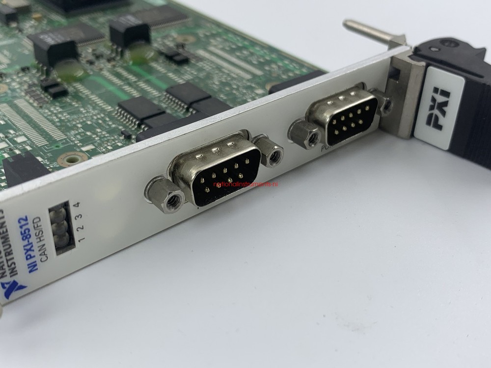 National Instruments NI PXI 8512 2-port CAN interface module Functional Testing