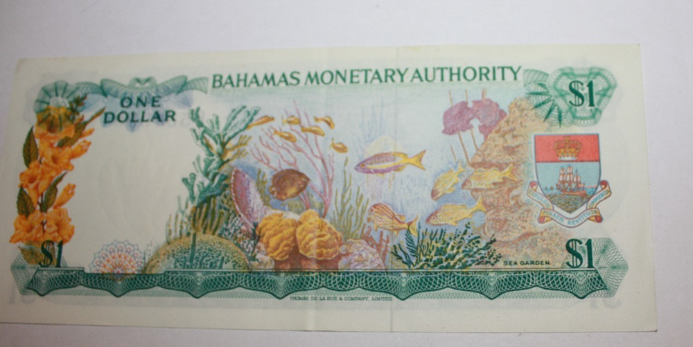 1968 $1 Bahamas Note