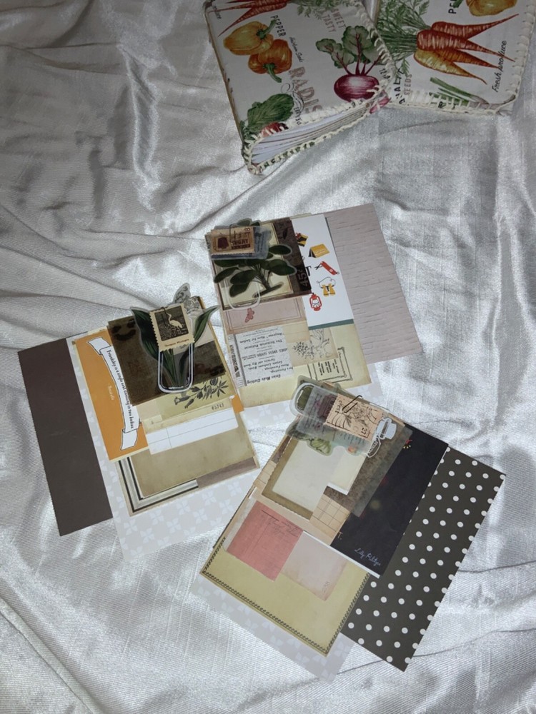 Handmade Veggie Journal-Craft Writing Notebook