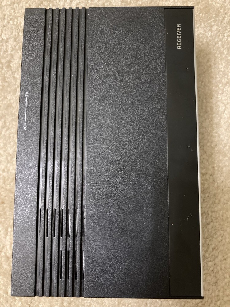 Vintage Rabbit VCR Transmitter, Retro Audio Video RF Adapter
