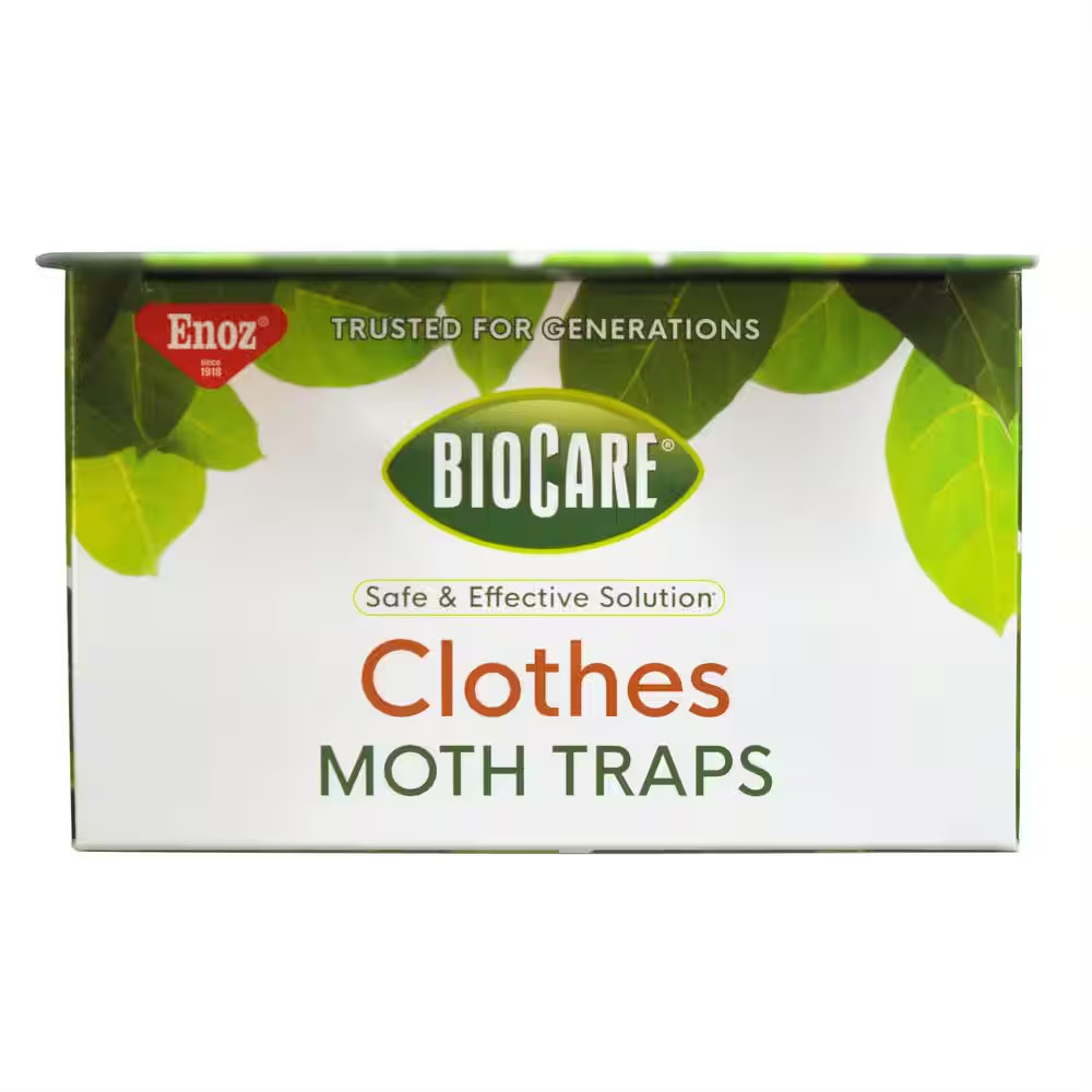 Non-Toxic Clothes Moth Traps (2 Traps plus 2 Lures)
