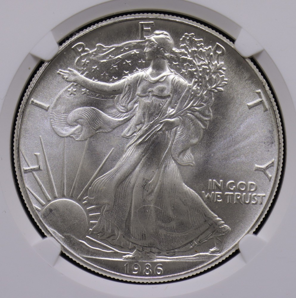 1986 American Eagle NGC MS69