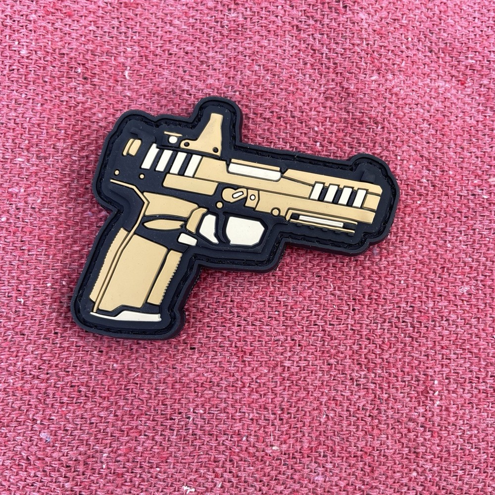 Morale  Patches Hook And Loop Gun