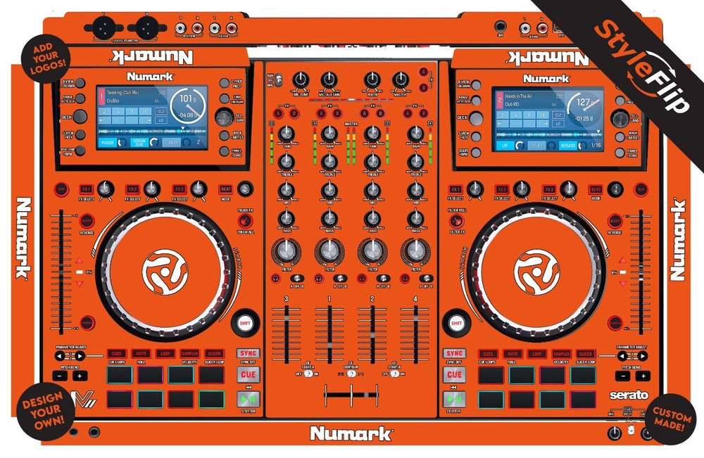 Numark NV2 Skin | Custom Design | Protective Decal | StyleFlip Skins