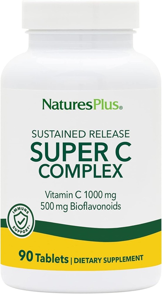 sPlus Super C plex, Sustained Release - 90 Tablets - 1000mg