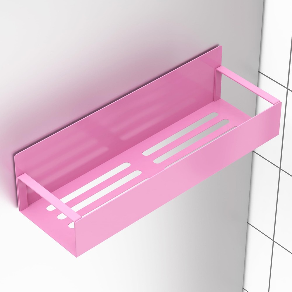 HuggieGems 4 Pack Magnetic Spice Storage Rack Organizer for 4 Pack, Pink