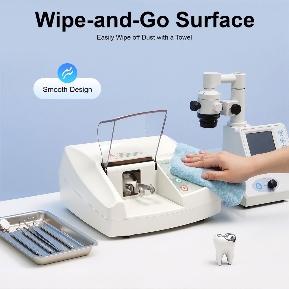 Dental Digital Amalgamator Amalgam Capsule Mixer High Speed Lab Safety Device