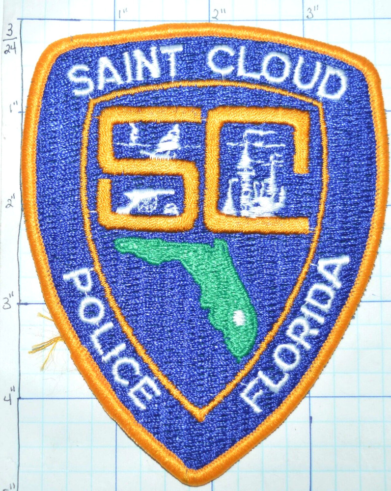 FLORIDA, ST. SAINT CLOUD POLICE DEPT PATCH