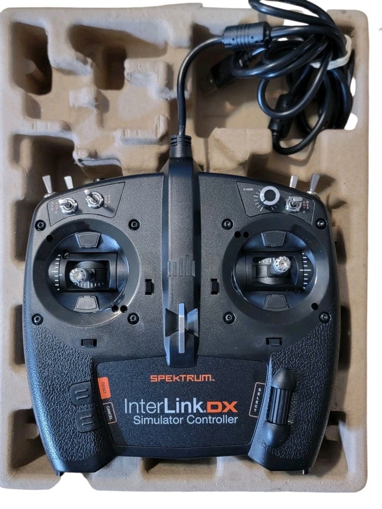 RealFlight Evolution RC Flight InterLink DX Controller RFL2000 Complete In Box