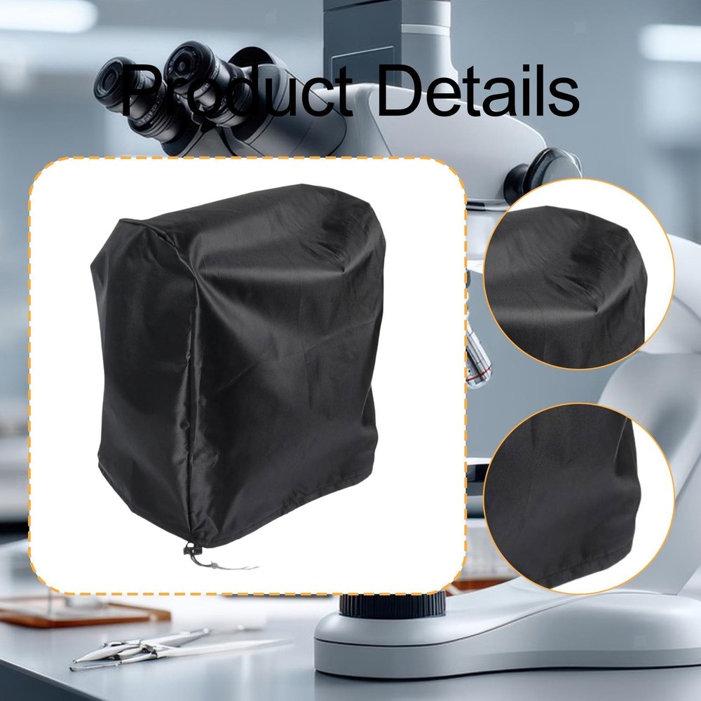 Microscope Dust Cover Waterproof Protection with Drawstring Protective Cover