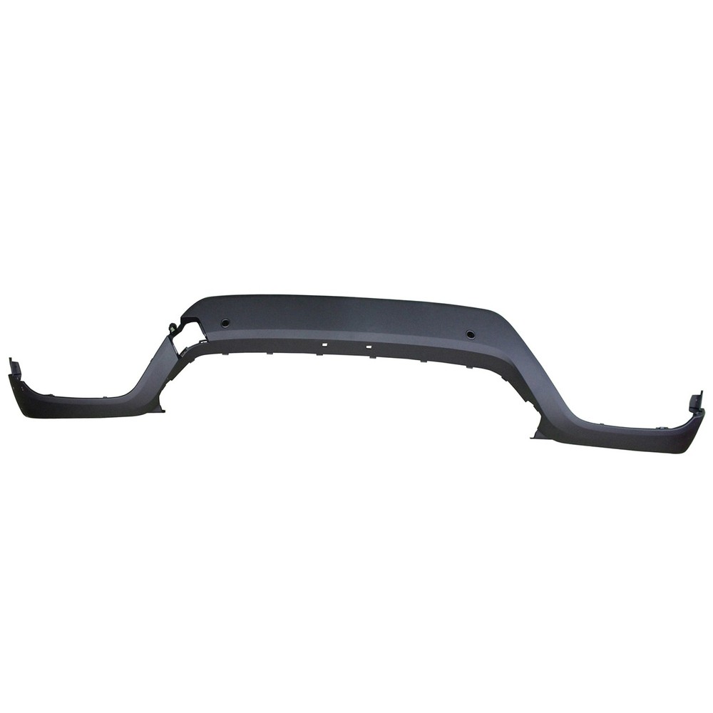 Replacement Black Textured Front Lower Valance Panel w/Park Assist Sensor Holes
