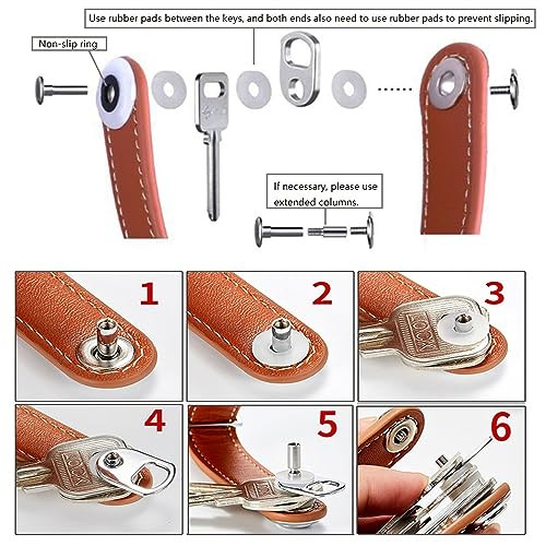Compact Key Holder - Stylish & Practical Pocket Key Organizer With Secure