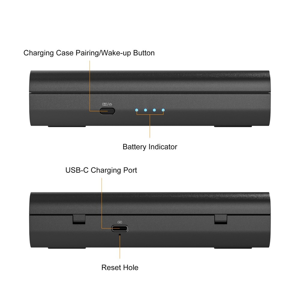 7Ryms iRay DW40 wireless lavalier microphone with four transmitters