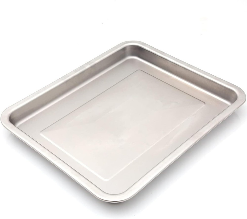 NUWAVE Genuine 9-Piece Ultimate Baking Kit, 1.3” Deep SS Medium, Silver