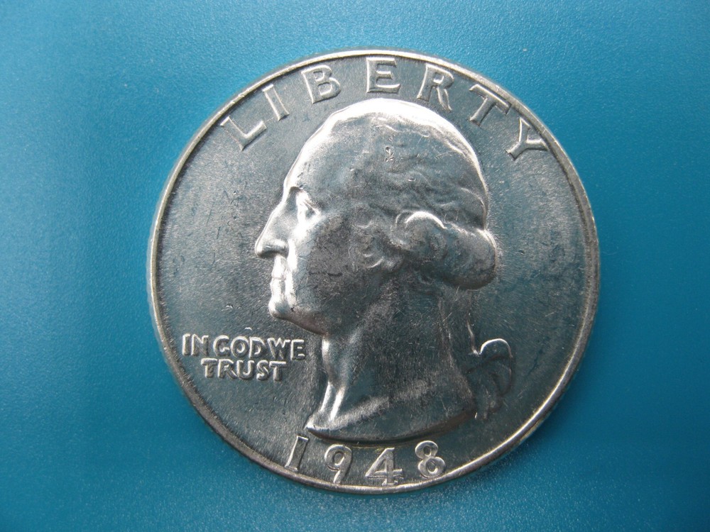 1948 D Washington Quarter Dollar Gem BU!
