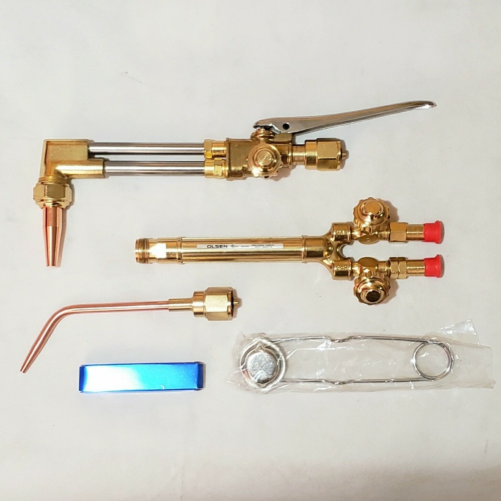Olsen Victor Style Cutting Welding Torch Set Attachment Handle Brazing Tip