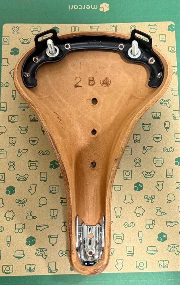 BROOKS FLYER HONEY Leather Saddle Spring Model New