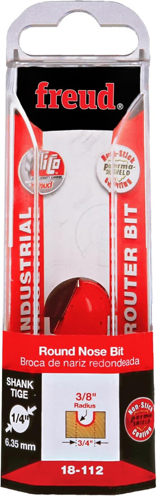 18-112: 3/8" Radius round Nose Bit