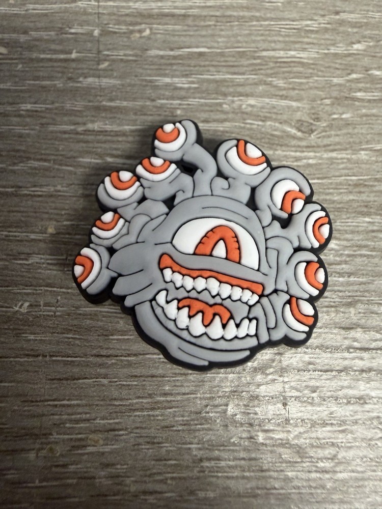 Qty 10 - STRANGER THINGS Dungeons & Dragons Shoe Charms