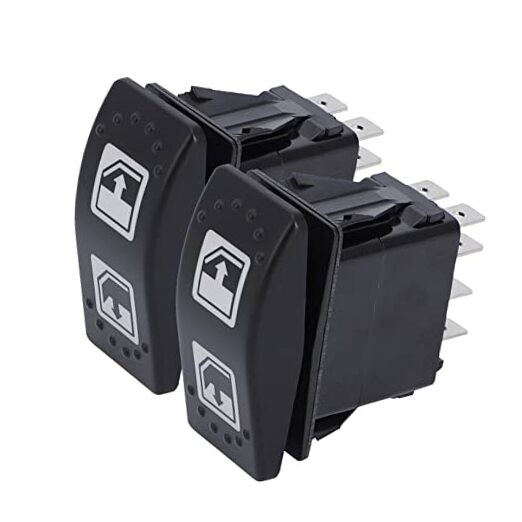 Left Hand Driver Power Window Switch for Can-Am Defender & Defender Max 2 Pack