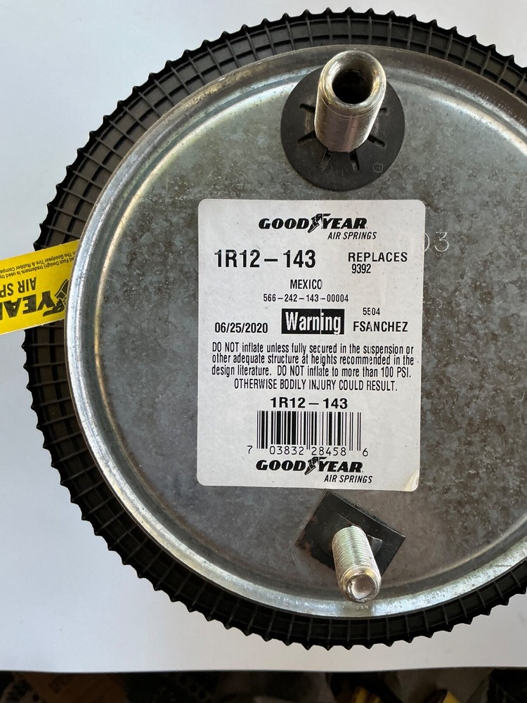 Genuine Goodyear 1R12-143 Air spring